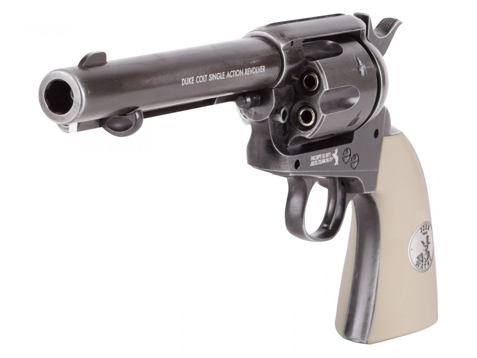 DUKE SHOOTIST CO2 WEATHERED PELLET REVOLVER, LIMITED EDITION - Air Guns ...