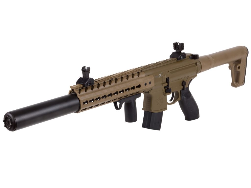 SIG Sauer MCX Pellet Rifle, Flat Dark Earth - Air Guns India