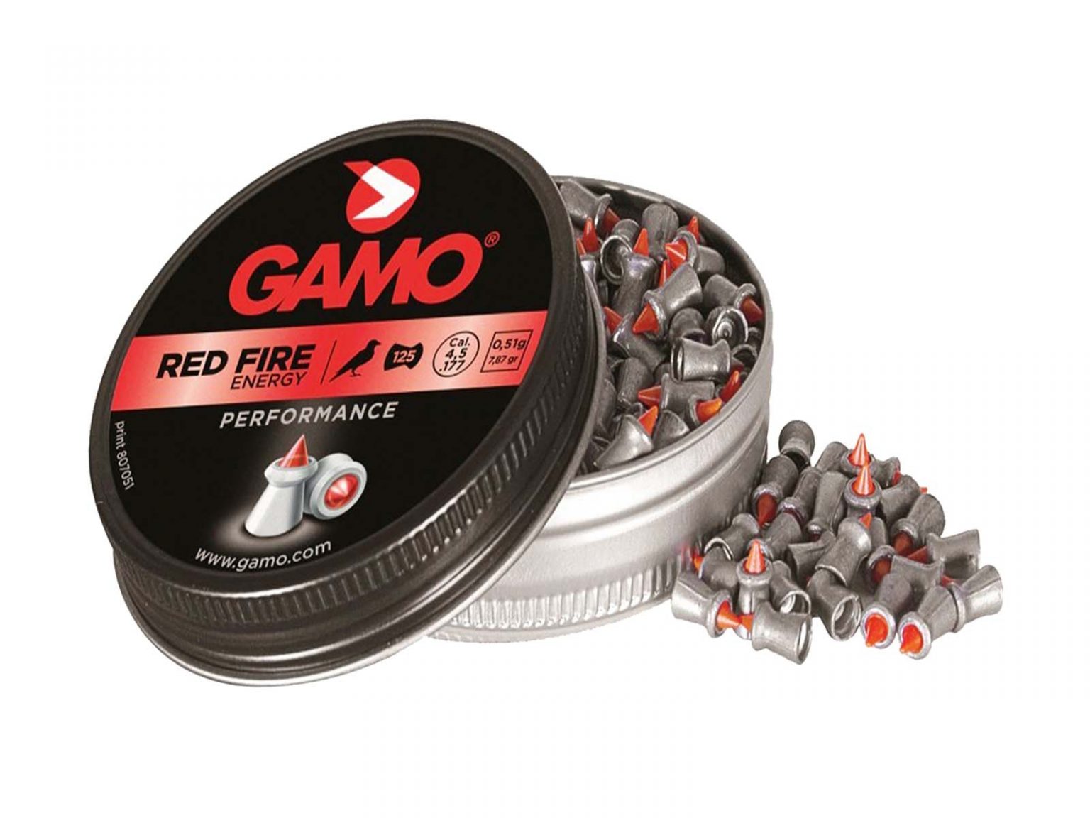 GAMO RED FIRE PELLETS (.177) 125 - Air Guns India